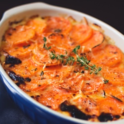 Sweet Potato Gratin