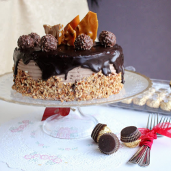 Ferrero Rocher cake