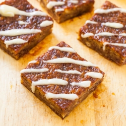 Jelly-Filled Banana Bread Bars