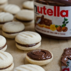 Nutella Sandwich Cookies