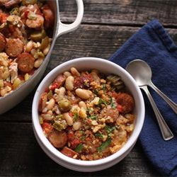 Cajun Chicken Cassoulet