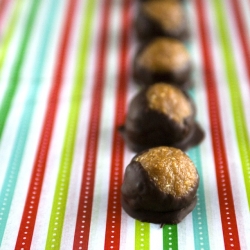 Dark Chocolate Hazelnut Buckeyes