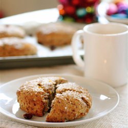 Whole Wheat Cranberry Orange Scones