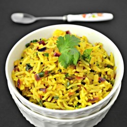 Phonicha Bhaat – Tempered Rice