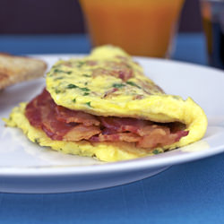 Double Bacon Omelet