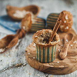 Banana-Oatmeal Muffins