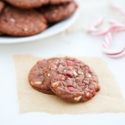 Chocolate Pudding Peppermint Cookie