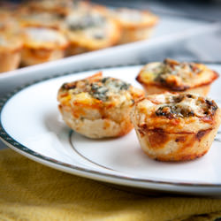 Mini Christmas Quiche