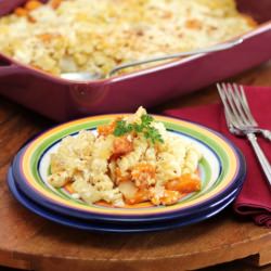 Roasted Squash, Ricotta and Fusilli