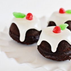 Christmas Pud Cupcakes