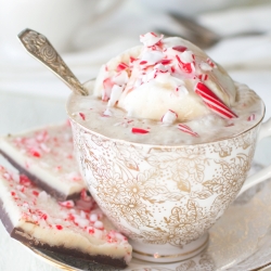 Peppermint Affogato