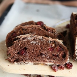 Chocolate and Cranberry Bread