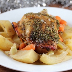 Slow Cooker Turkey Thighs