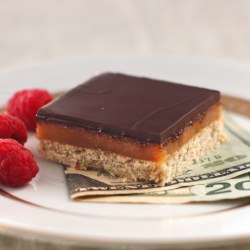 Guit Free Caramel Shortbread Bars