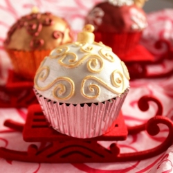 Christmas Bubble Cupcakes