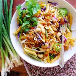 Vegetables and Noodle Salad