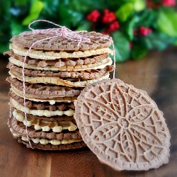 Chocolate Pizzelles