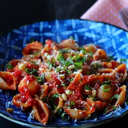 Orecchiette in Arrabbiata sauce