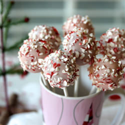 Chocolate Peppermint Cake Pops