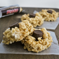 Peanut Butter Blossom Rice Krispy