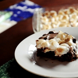 Peanut Butter Smore Brownies