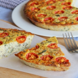 Crustless Quinoa Quiche