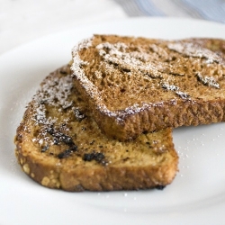 Spiced Egg Nog French Toast