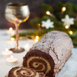 Chocolate Yule Log