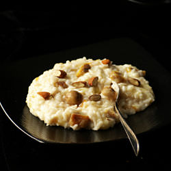 Scamorza and Chestnut Risotto