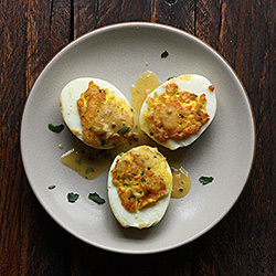 Fried Deviled Eggs