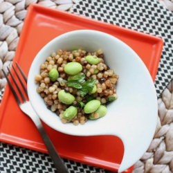 Israeli Couscous Edamame Salad