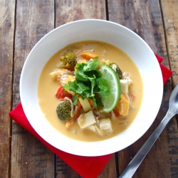 Sweet Potato & Tofu Thai Curry Stew