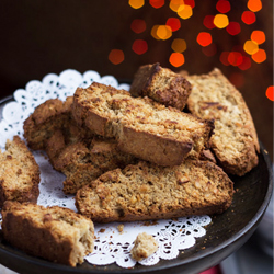 Meyer Lemon & Almond Biscotti