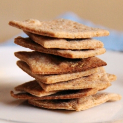 Homemade Wheat Thins