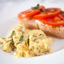 Sage Scrambled Eggs