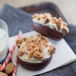 Santa’s Milk & Cookies Donut