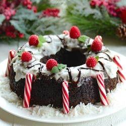 White Christmas Cake