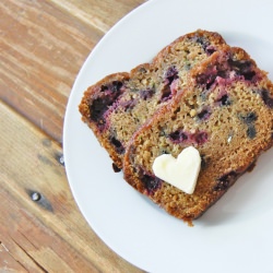 Huckleberry Zucchini Bread