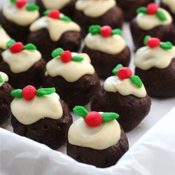 Christmas Pudding Truffles