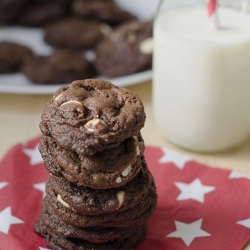 Double Chocolate Espresso Cookies