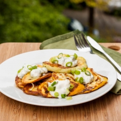 Pan Fried Patty Pan Squash