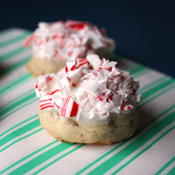 Candy Cane Snowballs