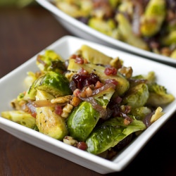 Cider-Glazed Brussels Sprouts