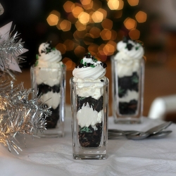 Mint Chocolate & Cheesecake Parfait