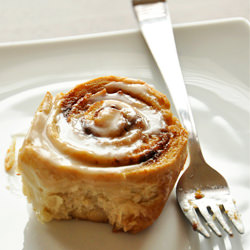 Overnight Honey Wheat Cinnamon Rolls