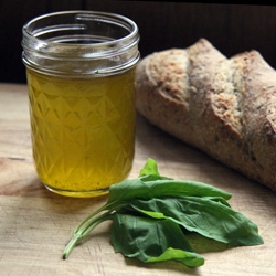 Basil-Infused Olive Oil