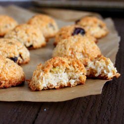 Zesty Coconut Macaroons