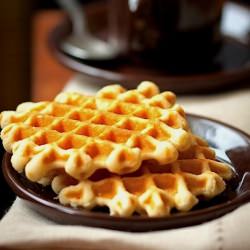 Spiced Sweet Potato Waffles