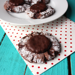 Mint Chocolate Cookies