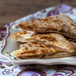 Apple and Brie Quesadillas